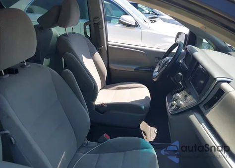 2017 Toyota Sienna L 7 Passenger из США, поврежденный, VIN 5TDZZ3DC8HS770779